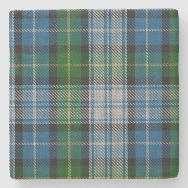 Posavasos De Piedra Clan MacNeil Tartan Plaid Stone Coaster (Anverso)