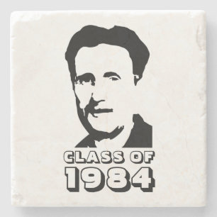 Posavasos De Piedra Clase de 1984 (George Orwell)