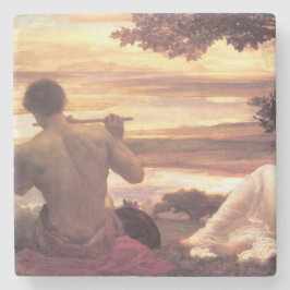 Posavasos De Piedra Clásica Idyll (por Frederic Leighton)