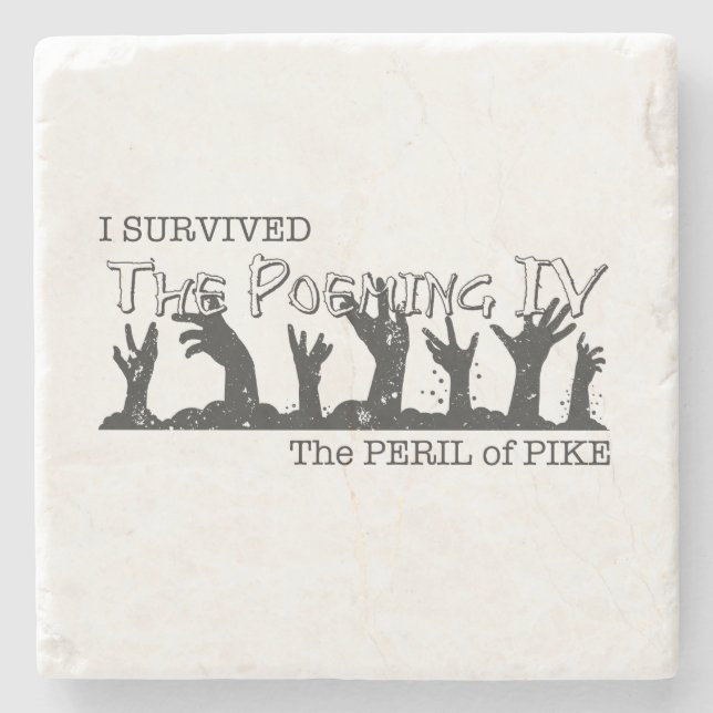 Posavasos De Piedra Clásico como **** (Anverso)