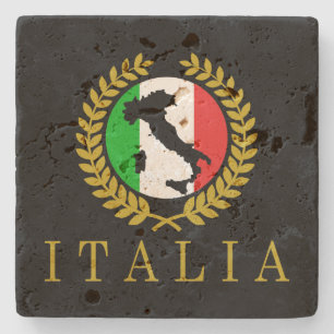 Posavasos De Piedra Clásico de Italia