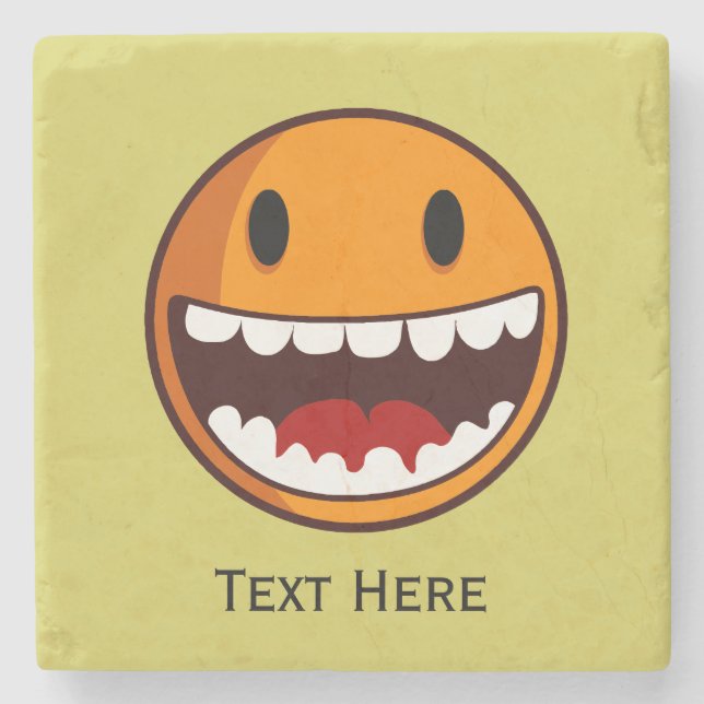 Posavasos De Piedra Clásico extraño (Anverso)