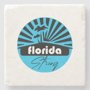 Posavasos De Piedra Clásico Florida Strong