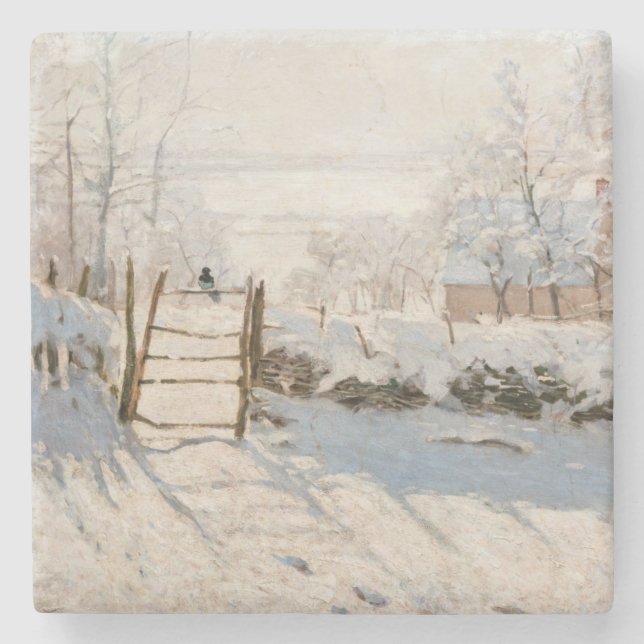 Posavasos De Piedra Claude Monet (Anverso)