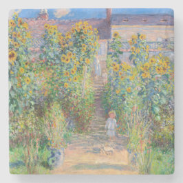 Posavasos De Piedra Claude Monet - El jardín del artista en Vetheuil