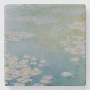 Posavasos De Piedra Claude Monet el   Nympheas en Giverny, 1908