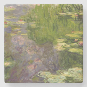 Posavasos De Piedra Claude Monet el Waterlilies