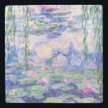 Posavasos De Piedra Claude Monet - Lilies de agua / Nympheas 1919<br><div class="desc">Lilies de agua / Nympheas (W.1852) - Claude Monet,  Petróleo en lienzo,  1916-1919</div>