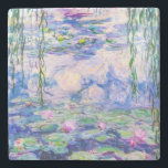 Posavasos De Piedra Claude Monet - Lilies de agua / Nympheas 1919<br><div class="desc">Lilies de agua / Nympheas (W.1852) - Claude Monet,  Petróleo en lienzo,  1916-1919</div>