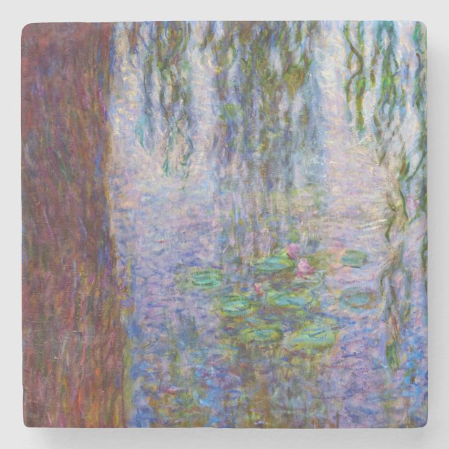 Posavasos De Piedra Claude Monet - Water Lilies (Anverso)