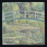 Posavasos De Piedra Claude Monet - Water Lily Pond y Puente Japanés<br><div class="desc">The Water Lily Pond and the Japanese Bridge / Le Bassin aux nympheas - Claude Monet,  1899</div>