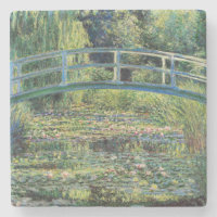 Claude Monet - Water Lily Pond y Puente Japanés