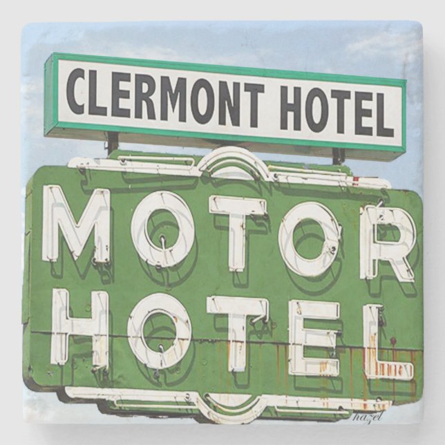 Posavasos De Piedra Clermont Hotel Atlanta, Clermont (Anverso)