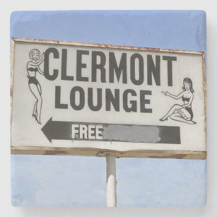 Posavasos De Piedra Clermont Lounge Atlanta, Clermont Lounge