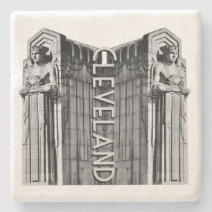 Posavasos De Piedra Cleveland Art Deco Coaster
