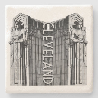 Posavasos De Piedra Cleveland Art Deco Coaster