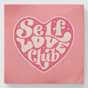 Posavasos De Piedra Club de Amor Propio