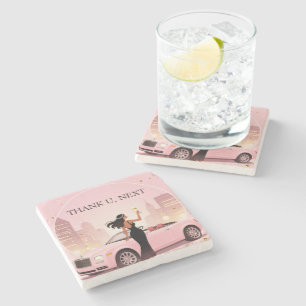 Posavasos De Piedra Coaster de fiesta de una sola era   Coaster de agr