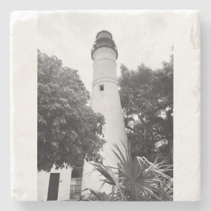 Posavasos De Piedra Coaster de piedra del faro de Key West