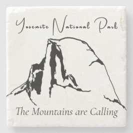 Posavasos De Piedra Coaster de Piedra del Parque Nacional Yosemite