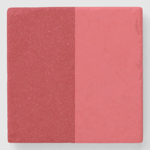 Posavasos De Piedra Coaster de Piedra Rojo Tomate Partido – Personaliz