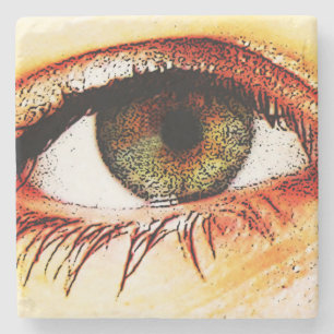 Posavasos De Piedra Coastercino ocular