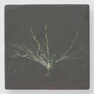 Posavasos De Piedra Coastercna del lado oscuro 1