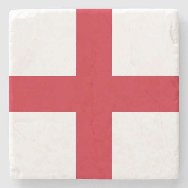 Posavasos De Piedra Coastercto de la bandera inglesa (Anverso)