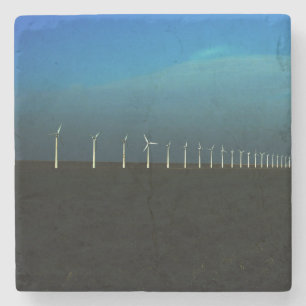 Posavasos De Piedra Coasterisco de la granja de viento