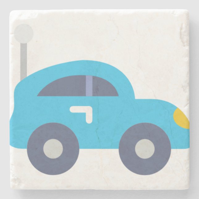 Posavasos De Piedra coche (Anverso)