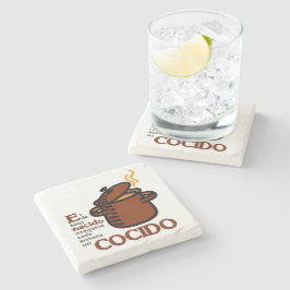 Posavasos De Piedra Cocido