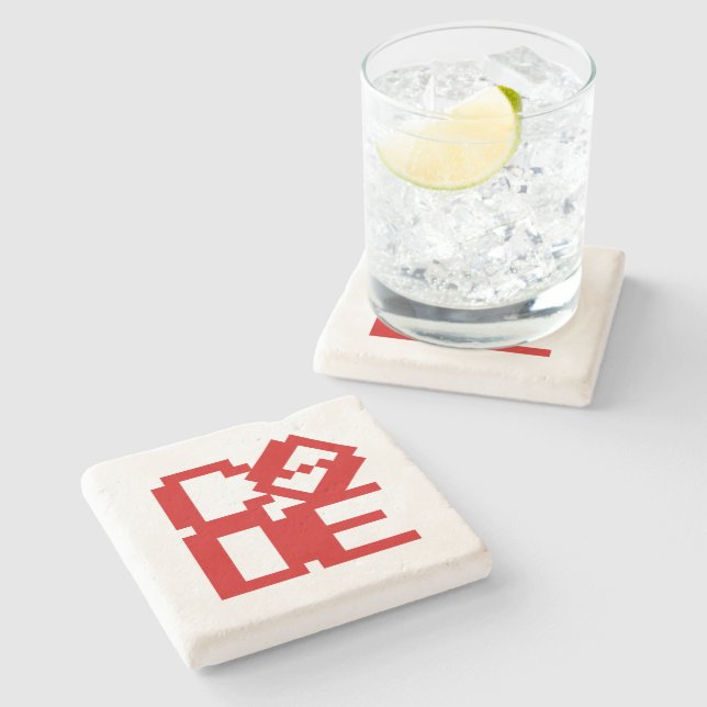 POSAVASOS DE PIEDRA CÓDIGO (Lateral)