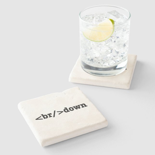 Posavasos De Piedra código HTML de descomposición (Lateral)