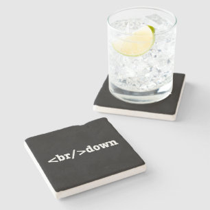 Posavasos De Piedra código HTML de descomposición