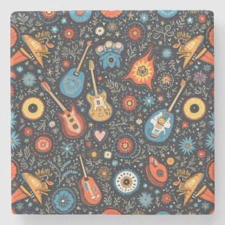 Posavasos De Piedra cofre del festival de rock