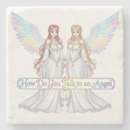 Posavasos De Piedra Colección Ángel