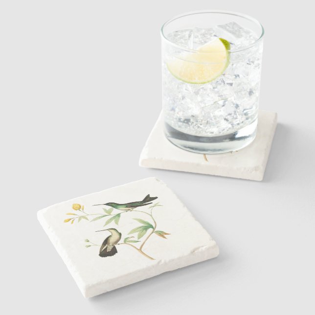 Posavasos De Piedra Colibrí del mangle (Lateral)