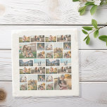 Posavasos De Piedra Collage de fotos personalizado<br><div class="desc">Crea tu propia escoria de piedra de Collage de fotos personalizada</div>