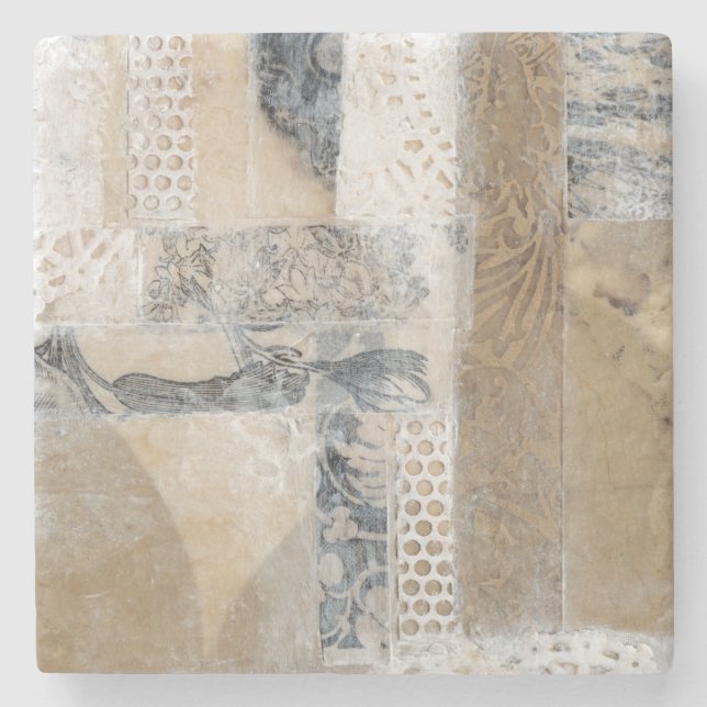 Posavasos De Piedra Collage I del cordón (Anverso)