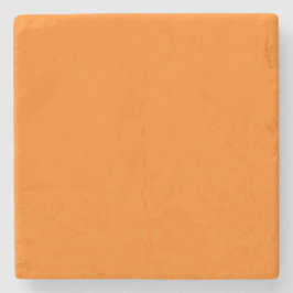 Posavasos De Piedra Color Naranja