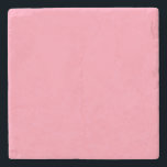 Posavasos De Piedra Color sólido rosa Baker-Miller<br><div class="desc">Color sólido rosa Baker-Miller</div>