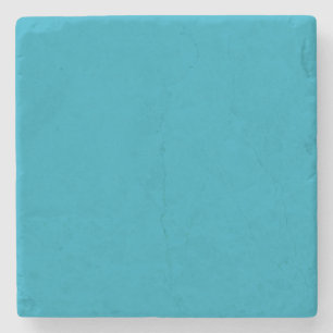 Posavasos De Piedra Color verde azul acuático sólido - color - matiz