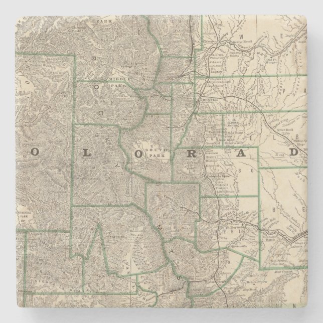 Posavasos De Piedra Colorado 12 (Anverso)