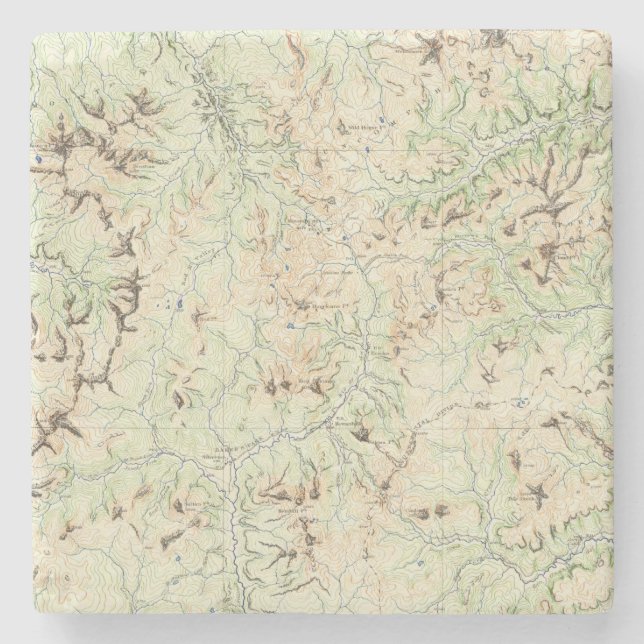 Posavasos De Piedra Colorado 6 (Anverso)