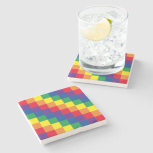 Posavasos De Piedra colorido