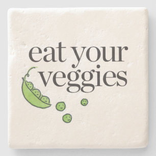 Posavasos De Piedra Coma sus Veggies