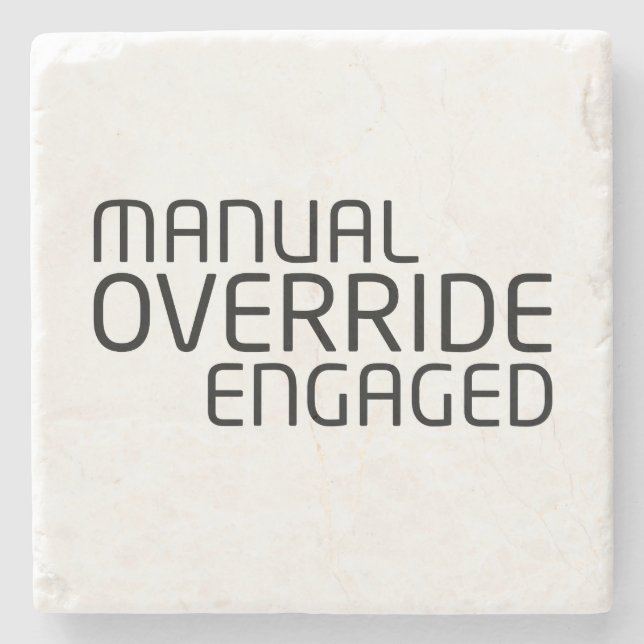 Posavasos De Piedra Comando de integridad de superficie (Anverso)