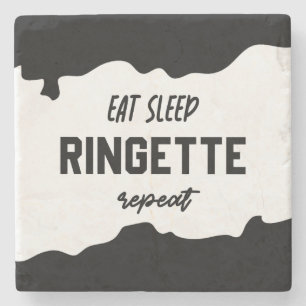 Posavasos De Piedra Comer Ringette Sleep Repetir Ringette Player Regal
