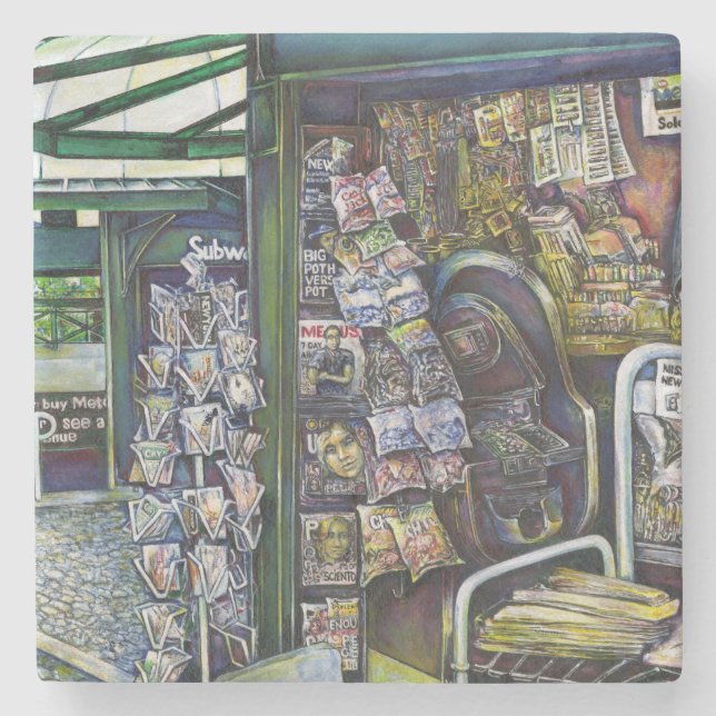 Posavasos De Piedra ¿Cómo Una Imagen, Inimaginativa? (Anverso)