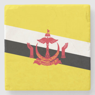 Posavasos de piedra con la bandera patriótica de B